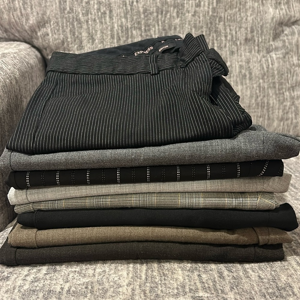 Express Studio Womans Pants (lot 8 for $125)